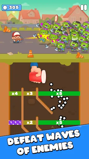 Скриншот 1 — Angry Balls
