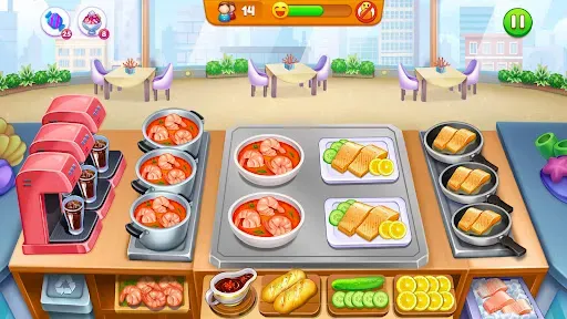 Скриншот 1 — Cooking Restaurant Food Games