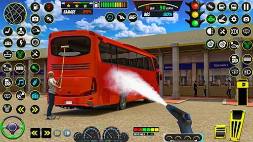 Скриншот 2 — Euro Bus Driving 2026 Bus Game