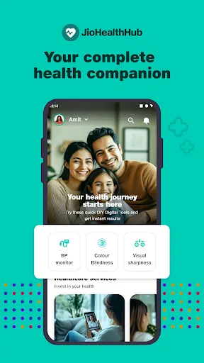 Скриншот 1 — JioHealthHub
