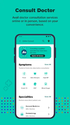 Скриншот 4 — JioHealthHub