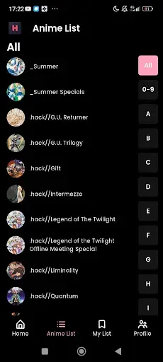 Скриншот 3 — HAnime - Anime TV SUB & DUB