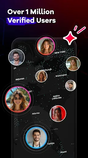 Скриншот 3 — Local Dating Fun Chat - Hickey