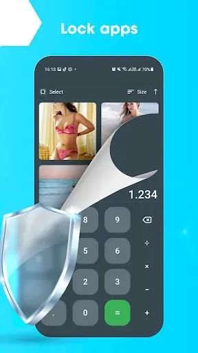 Скриншот 3 — HideS: Lock Video, Hide Photo