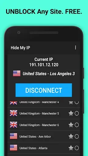 Скриншот 5 — Hide My IP