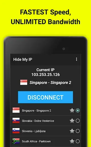 Скриншот 6 — Hide My IP