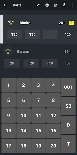 Скриншот 3 — DARTS Scoreboard 2026