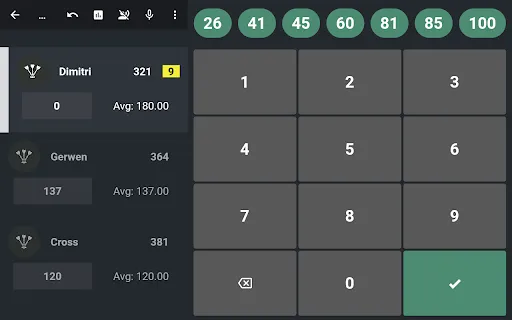 Скриншот 8 — DARTS Scoreboard 2026