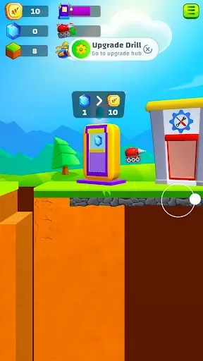 Скриншот 2 — Ground Digger: Lava Hole Drill