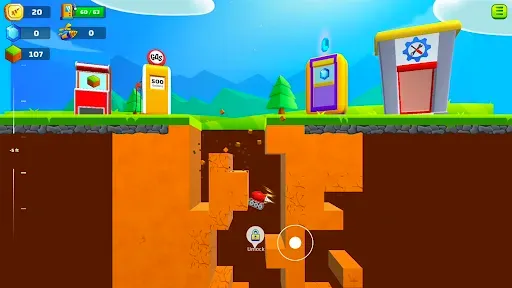 Скриншот 6 — Ground Digger: Lava Hole Drill