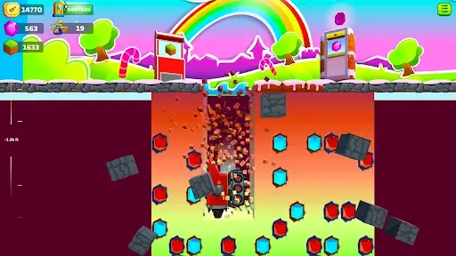 Скриншот 8 — Ground Digger: Lava Hole Drill
