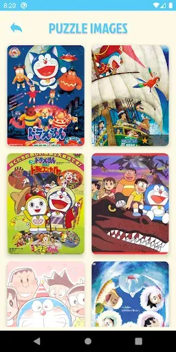 Скриншот 3 — Bluecat Cartoon Jigsaw Puzzle 