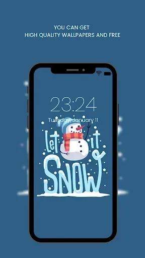 Скриншот 2 — Blue Aesthetic Wallpaper HD 4K
