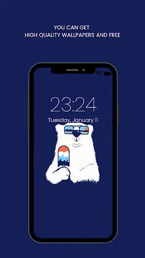 Скриншот 7 — Blue Aesthetic Wallpaper HD 4K