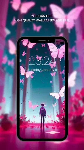 Скриншот 5 — Butterfly Wallpaper HD