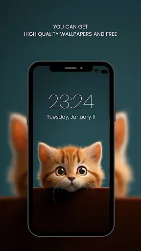 Скриншот 1 — Cute Animal Wallpaper HD