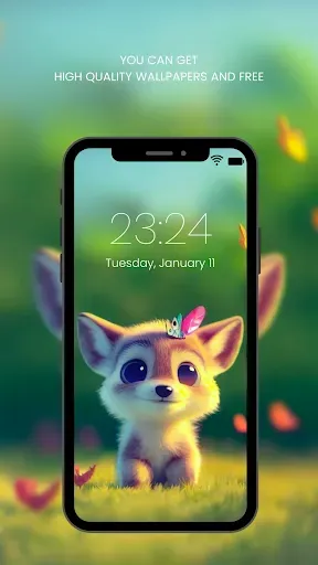 Скриншот 6 — Cute Animal Wallpaper HD