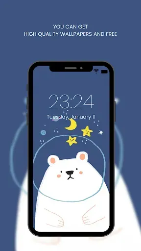 Скриншот 3 — Cute Astronaut Wallpapers HD