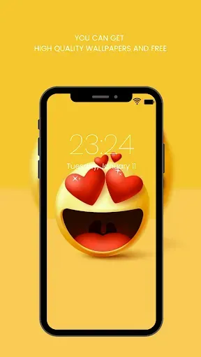 Скриншот 4 — Cute Emoji Wallpaper HD