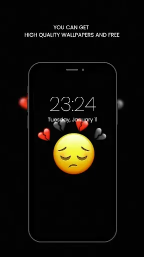 Скриншот 5 — Cute Emoji Wallpaper HD