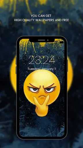 Скриншот 8 — Cute Emoji Wallpaper HD