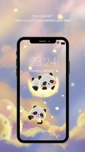 Скриншот 2 — Cute Panda Wallpaper HD