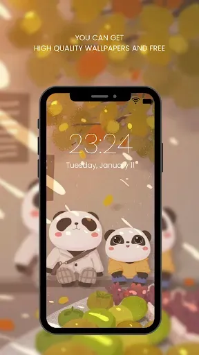 Скриншот 4 — Cute Panda Wallpaper HD