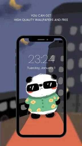 Скриншот 5 — Cute Panda Wallpaper HD