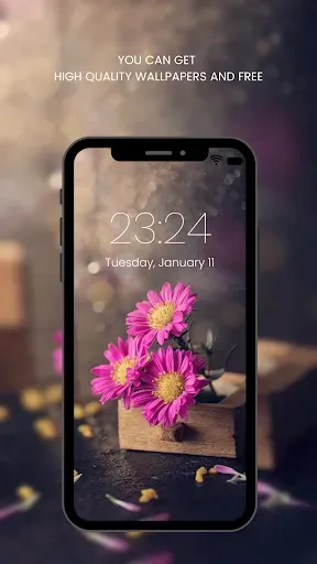 Скриншот 4 — Flower Wallpaper HD