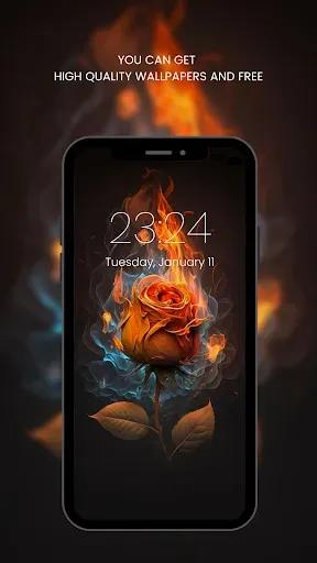 Скриншот 6 — Flower Wallpaper HD