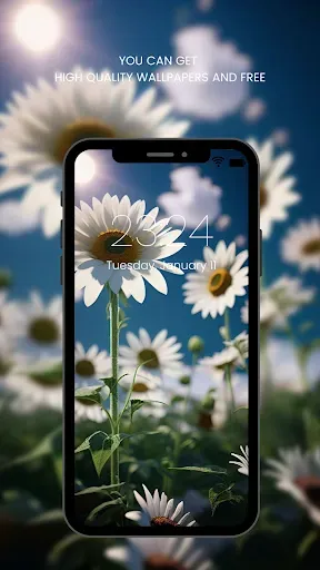 Скриншот 7 — Flower Wallpaper HD