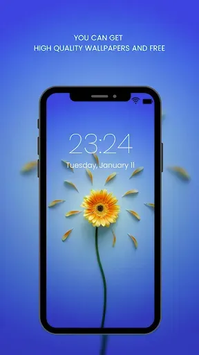 Скриншот 8 — Flower Wallpaper HD