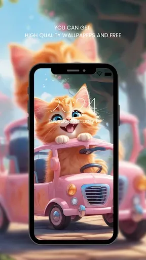 Скриншот 4 — Cute Girly Wallpaper HD