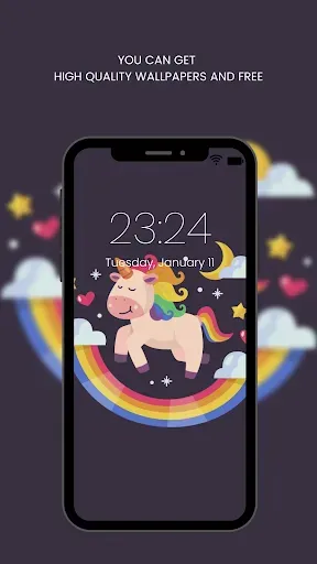Скриншот 5 — Cute Girly Wallpaper HD