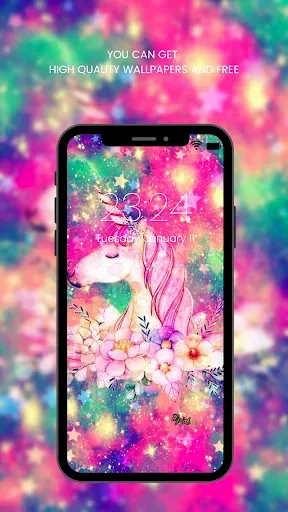 Скриншот 2 — Glitter Wallpapers Sparkling