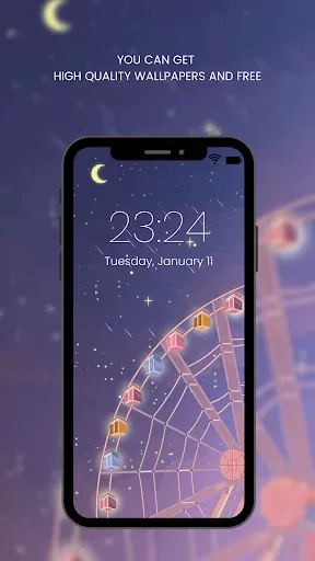 Скриншот 6 — Glitter Wallpapers Sparkling