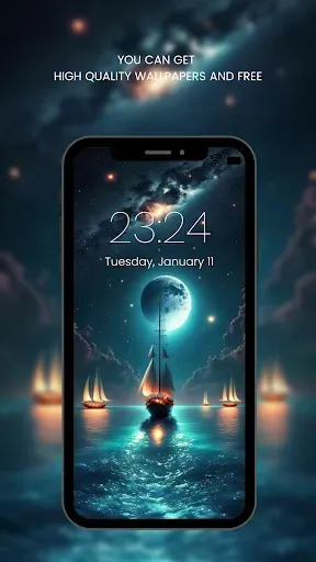Скриншот 8 — Glitter Wallpapers Sparkling