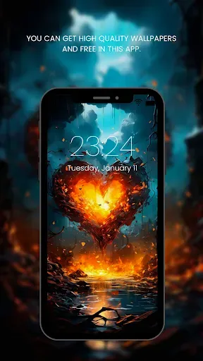 Скриншот 1 — Wallpaper for Iphone