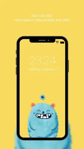 Скриншот 2 — Cute Kawaii Wallpaper HD