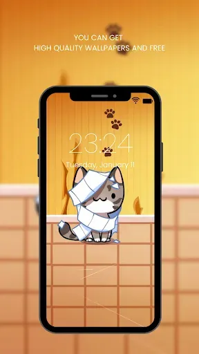 Скриншот 5 — Cute Kawaii Wallpaper HD