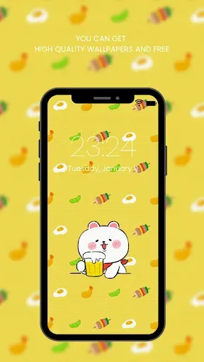 Скриншот 6 — Cute Kawaii Wallpaper HD