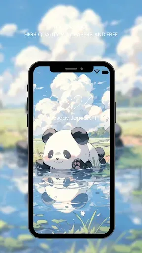 Скриншот 7 — Cute Kawaii Wallpaper HD