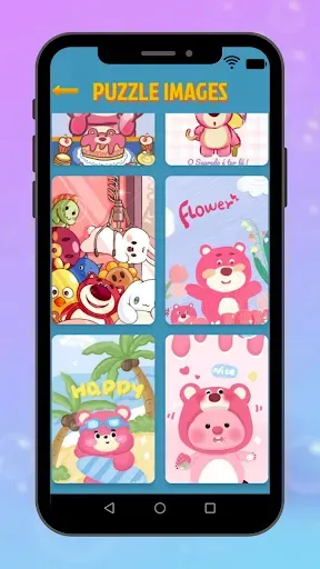 Скриншот 3 — Cute Pink Bear Jigsaw Puzzle