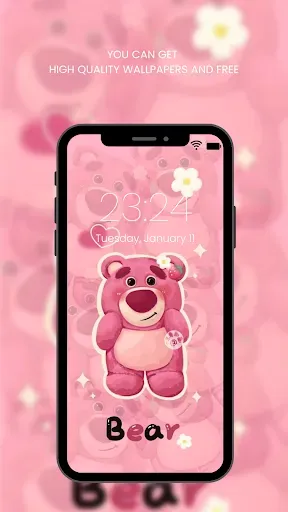 Скриншот 4 — Cute Lotso Bear Wallpaper HD
