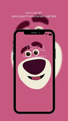 Скриншот 5 — Cute Lotso Bear Wallpaper HD