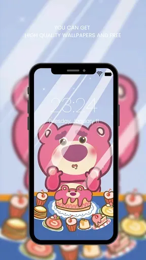 Скриншот 6 — Cute Lotso Bear Wallpaper HD