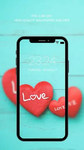Скриншот 2 — Love Wallpaper HD