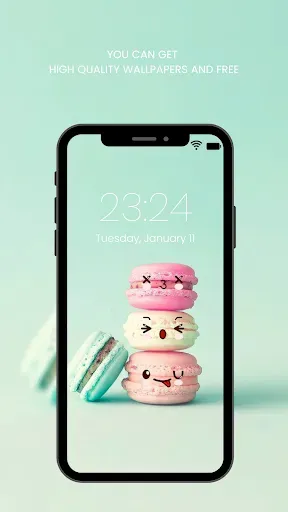 Скриншот 1 — Kawaii Pastel Wallpaper