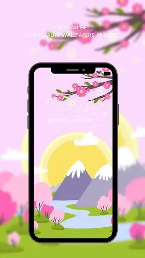 Скриншот 7 — Kawaii Pastel Wallpaper