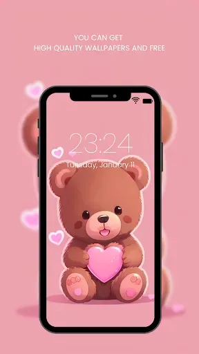 Скриншот 2 — Pink Aesthetic Wallpaper HD